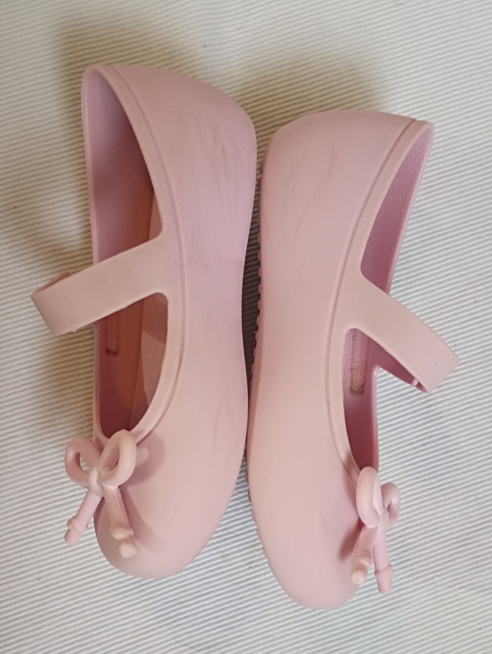 CROCS Girls' Mary Jane Ballerina Shoes in Light Pink - Picture 4 of 8